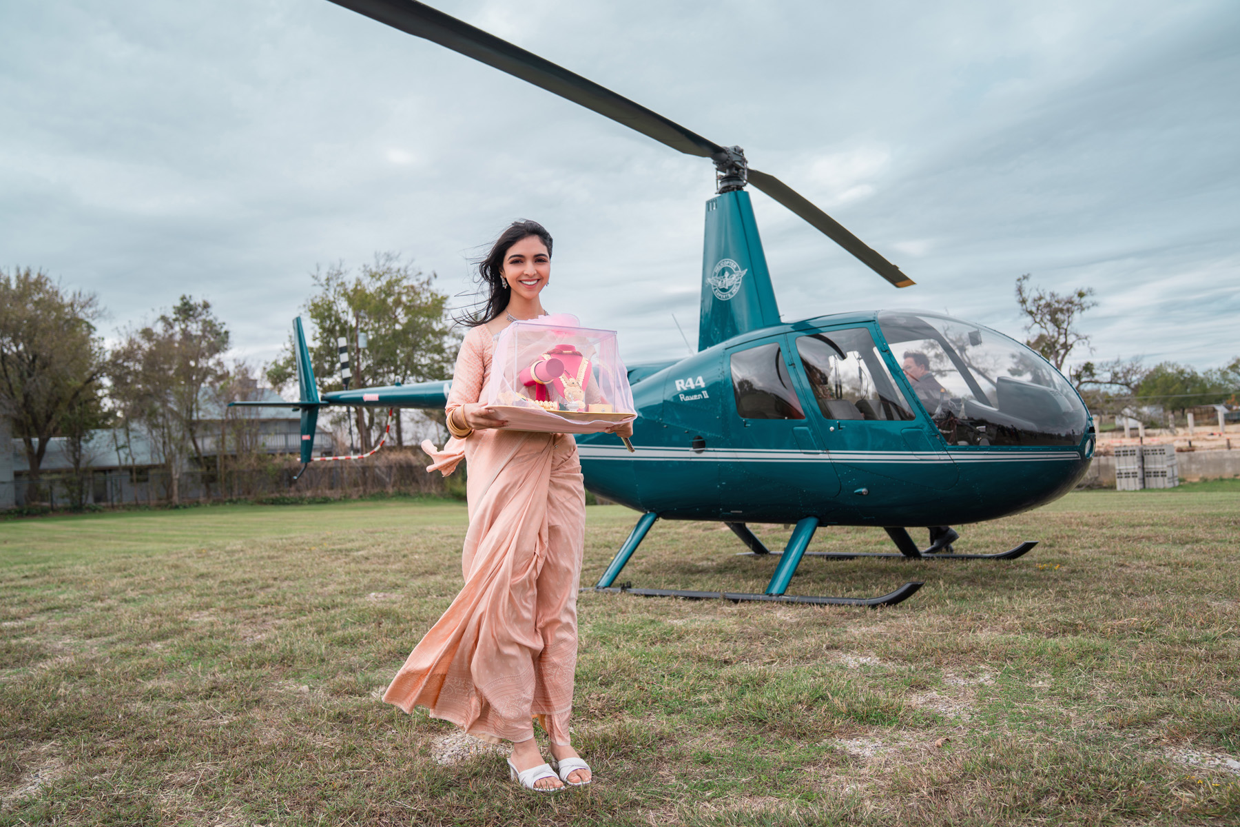 Artistic Helicopter Shot